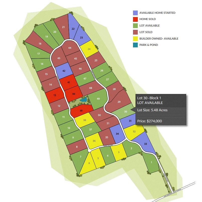 S3507 BURNET OAKS ESTATES LOT 30 5.48