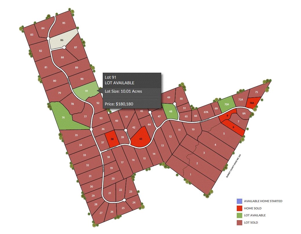 S5229 HURST PLACE LOT 91, PHASE 6, 10.01