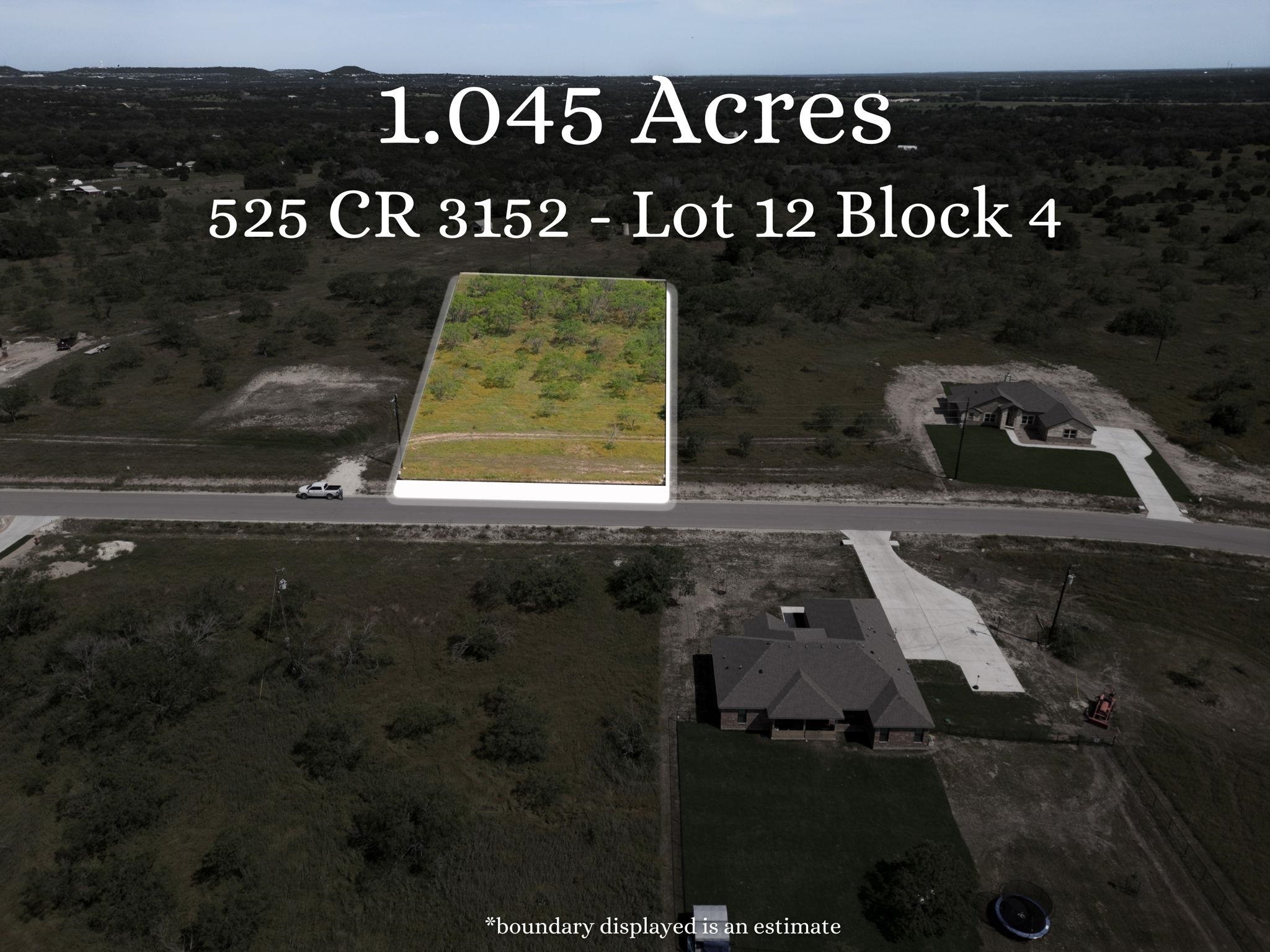 BLOCK 4 LOT 12 1.045 ACRES LAMPASAS RIVER PLACE II