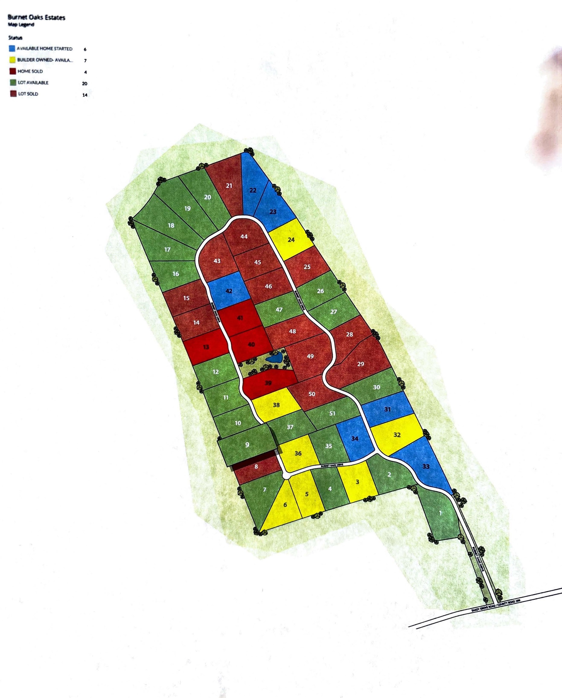 S3507 BURNET OAKS ESTATES LOT 38 5.01