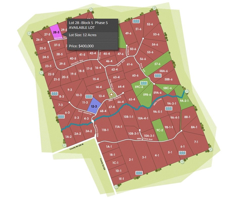 S6171 MILLER CREEK RANCH LOT 28, PHASE 5, 12.